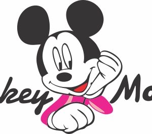 طرح لایه باز میکی موس 1